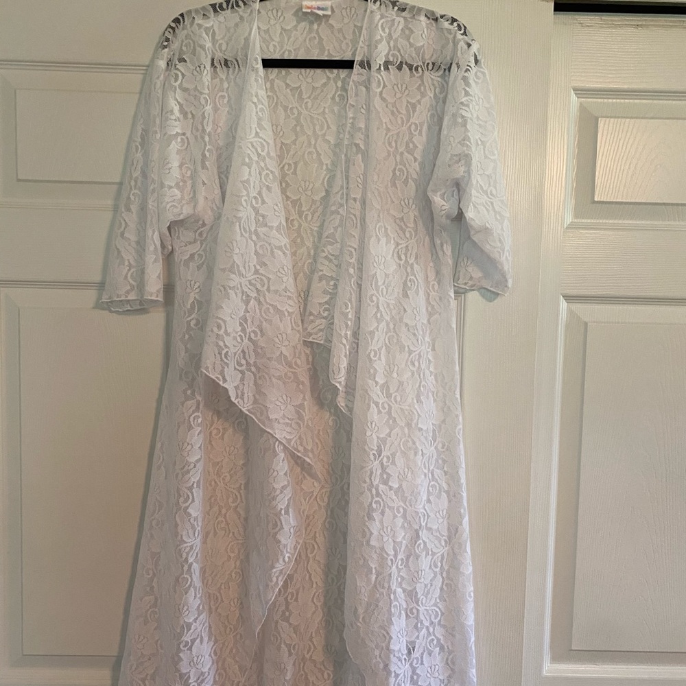 White Lace kimono